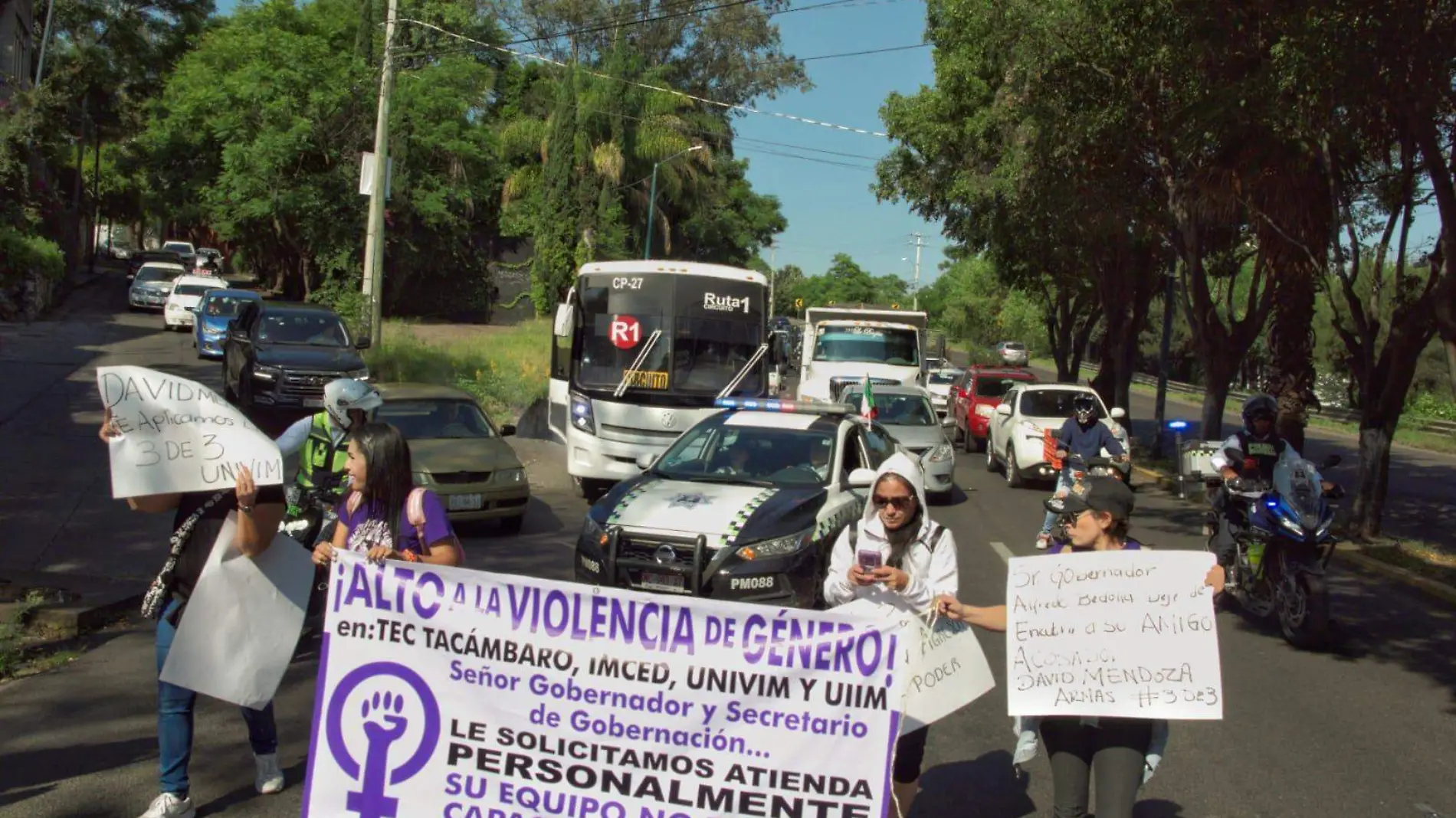 Manifestación Tecnológico Violencia de género